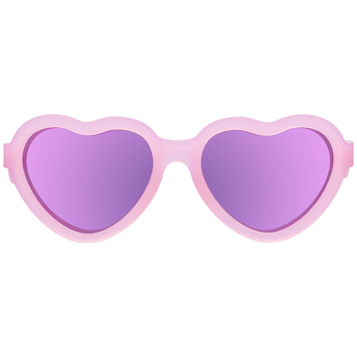 Frosted Pink Heart Sunglasses