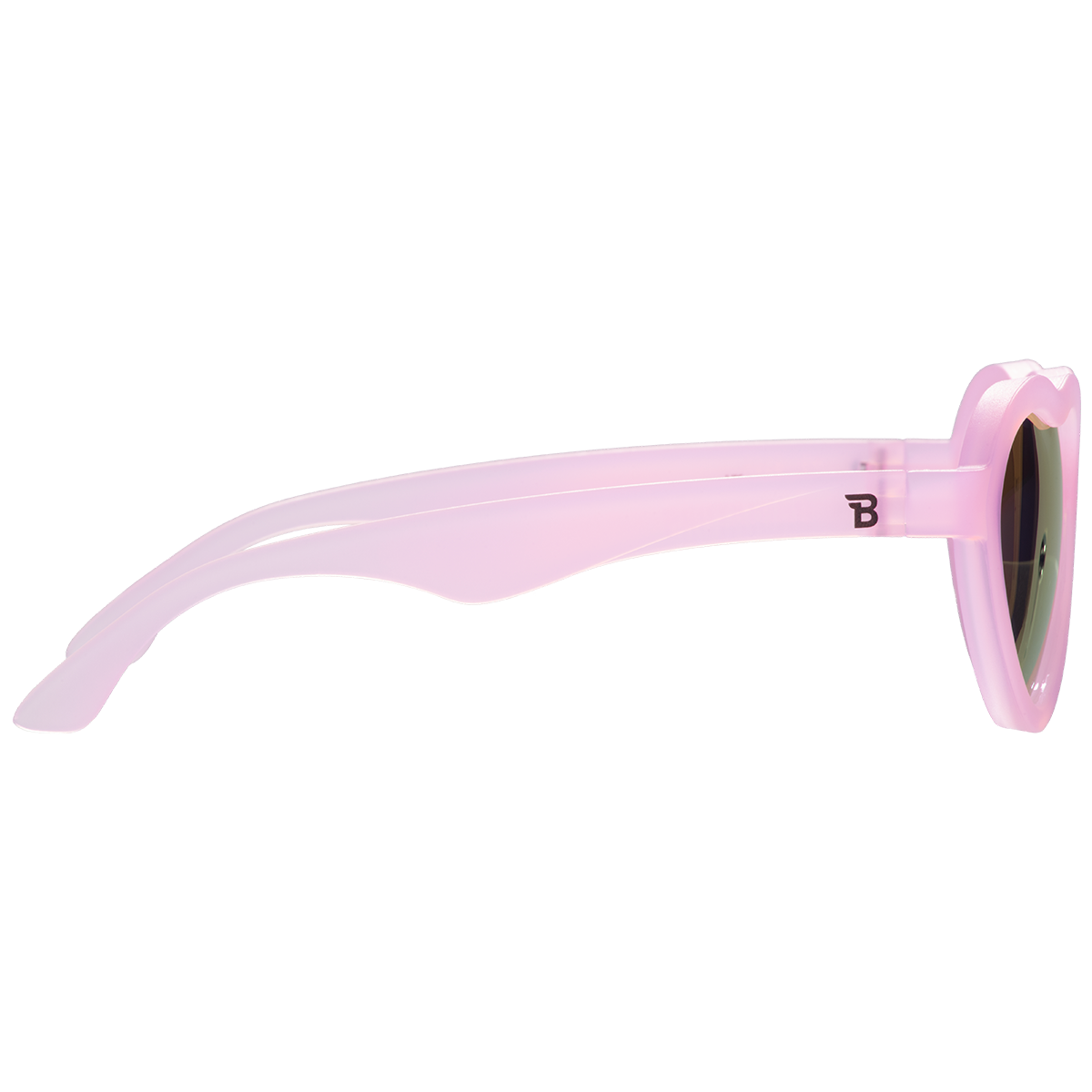 Frosted Pink Heart Sunglasses