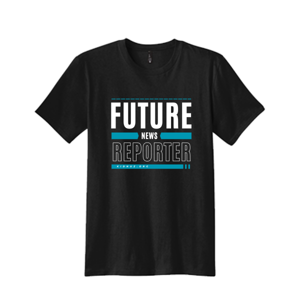 Future News Reporter Short Sleeve Crewneck Jersey Youth Tee