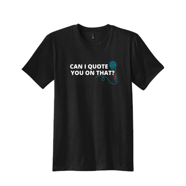 "Can I Quote You On That" Short Sleeve Crewneck Jersey Youth Tee