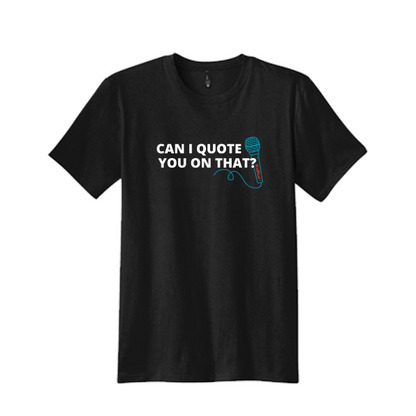"Can I Quote You On That" Short Sleeve Crewneck Jersey Youth Tee