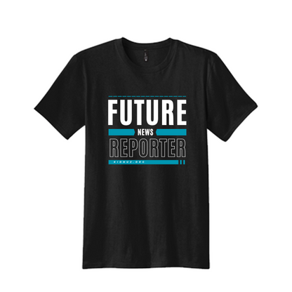 Future News Reporter Short Sleeve Crewneck Jersey Youth Tee